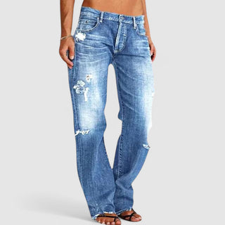 Nina | Damen Baggy Jeans | Leicht