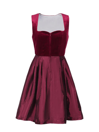 Oktoberfest Damen Dirndl Kleid Kurz Ärmellos | 2025