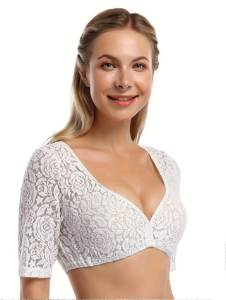 Sariyah | Damen Oktoberfest Dirndl Bluse | 2025