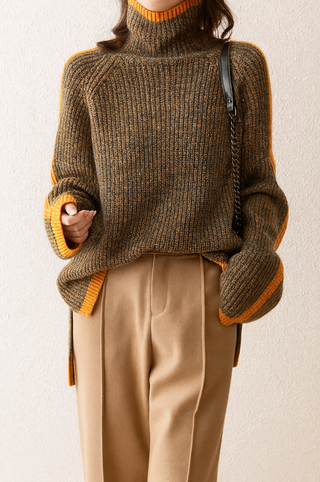 Damen Pullover Mit Rollkragen | Oversize