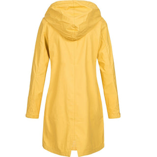 Selina | Damen Stylische Regenjacke mit Kapuze