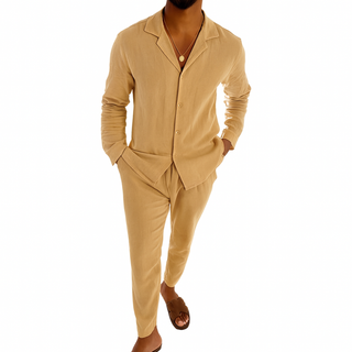 Silas | Herren Modernes Sommer Set mit Hose