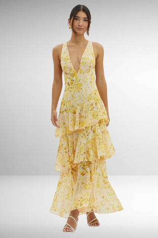 Sophia | Damen Sommer Festliche Sommerkleid | Maxi