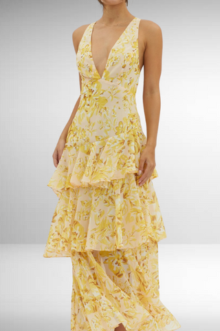 Sophia | Damen Sommer Festliche Sommerkleid | Maxi