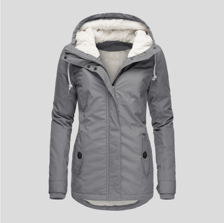 Soraya | Damen Winter Gefütterte Regenjacke