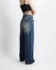 Unisex Baggy Jeans mit Waschung und Taschen