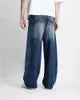 Unisex Baggy Jeans mit Waschung und Taschen