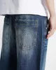 Unisex Baggy Jeans mit Waschung und Taschen
