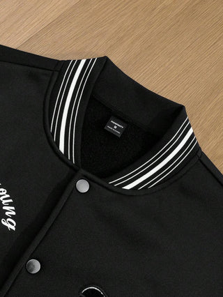 Unisex College Jacke Mit Kontrastärmeln | Übergang