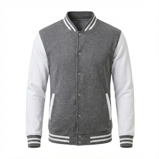 Unisex College Jacke Mit Druckknöpfen | Übergang