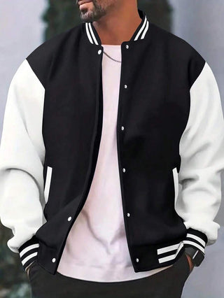 Unisex College Jacke Mit Druckknöpfen | Übergang