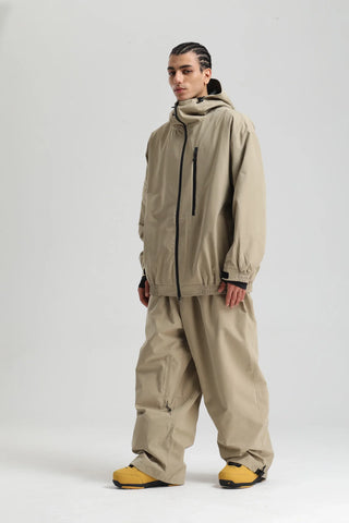 Unisex Skianzug Mit Weitem Schnitt | Modern