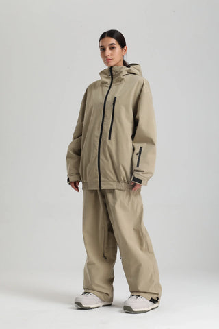 Unisex Skianzug Mit Weitem Schnitt | Modern