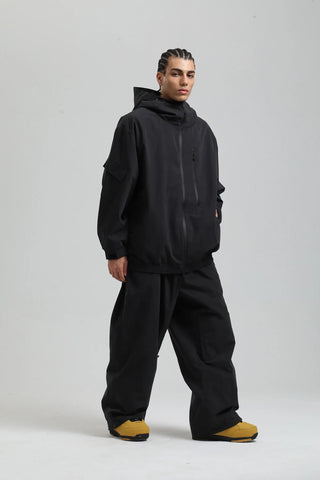 Unisex Skianzug Mit Weitem Schnitt | Modern