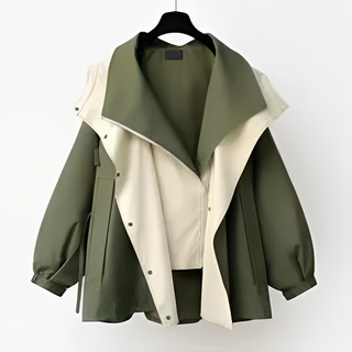 Valeria | Damen Übergangsjacke im Oversized Look