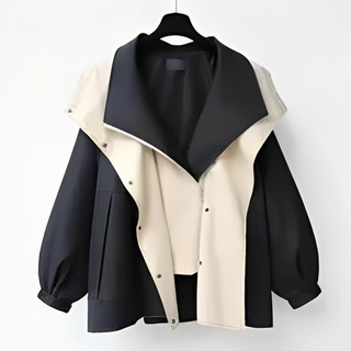 Valeria | Damen Übergangsjacke im Oversized Look