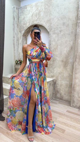 Victoria | Damen Sommer Langes Abendkleid | Maxi