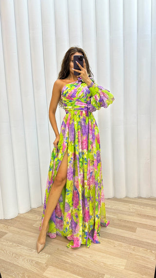Victoria | Damen Sommer Langes Abendkleid | Maxi