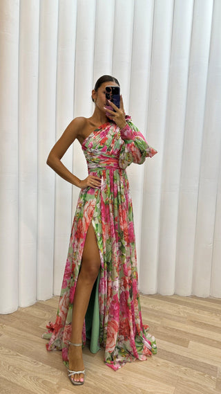 Victoria | Damen Sommer Langes Abendkleid | Maxi