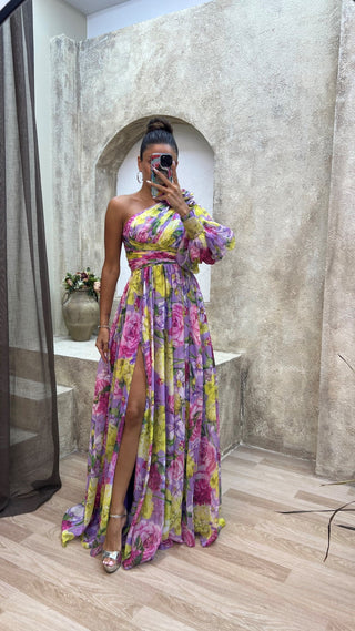 Victoria | Damen Sommer Langes Abendkleid | Maxi